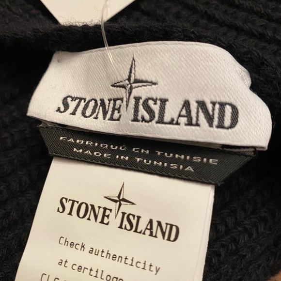 BRAND NEW WITH TAGS STONE ISLAND GEELONG WOOL SCARF - Picture 11 of 13
